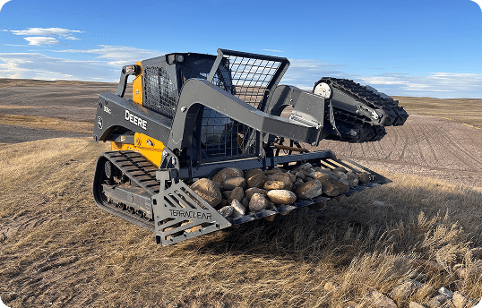 TerraClear agricultural robot